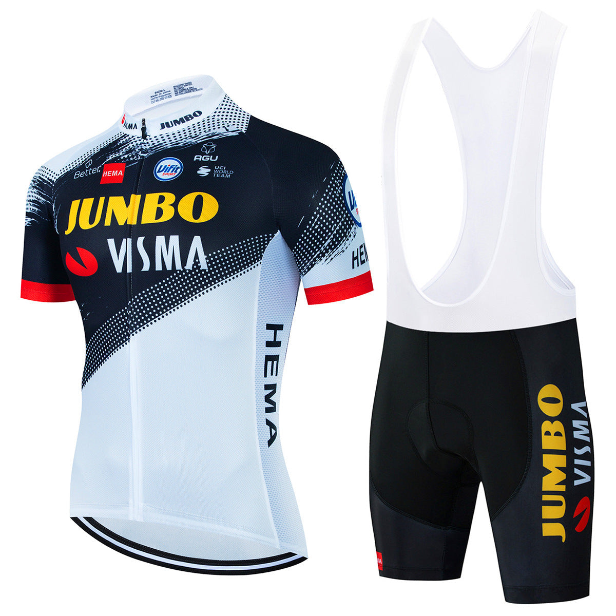 Jumbo Visma - Professionellt cykelset